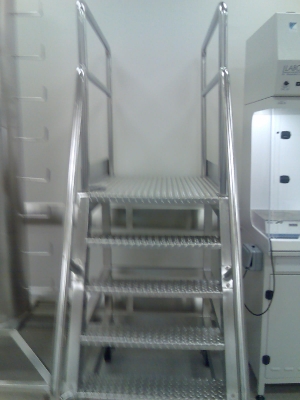  Stainless Steel cross over stairway 
